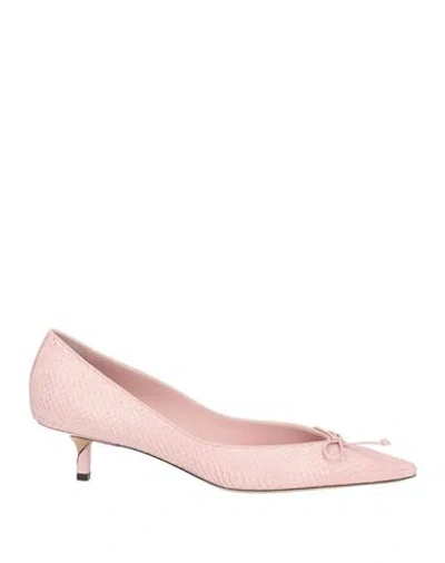 Jacquemus Woman Pumps Pink Size 7 Leather