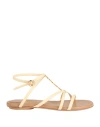 Jacquemus 'pralu Plates' Sandals In Yellow