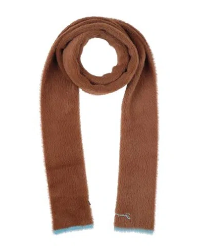 Jacquemus Woman Scarf Brown Size - Polyamide, Elastane