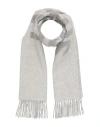 Jacquemus Woman Scarf Light Grey Size - Virgin Wool In Gray