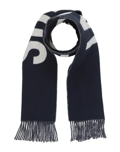 Jacquemus Woman Scarf Midnight Blue Size - Virgin Wool
