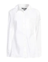 Jacquemus Woman Shirt White Size 10 Cotton In White
