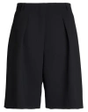 Jacquemus Woman Shorts & Bermuda Shorts Black Size 8 Polyester