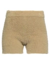 Jacquemus Woman Shorts & Bermuda Shorts Khaki Size 6 Polyamide, Elastane In Beige