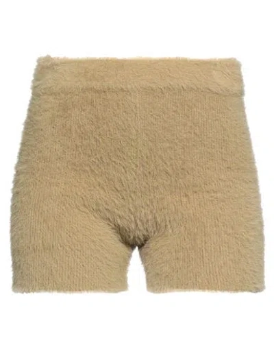 Jacquemus Woman Shorts & Bermuda Shorts Khaki Size 6 Polyamide, Elastane In Beige