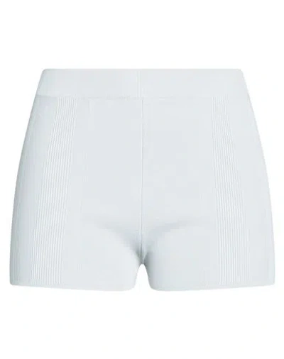 Jacquemus Woman Shorts & Bermuda Shorts Light Grey Size 10 Viscose, Polyamide, Elastane In Burgundy