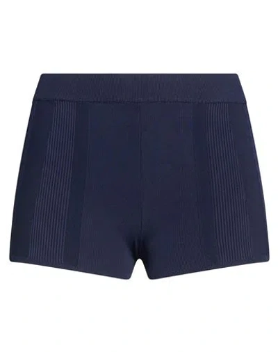 Jacquemus Woman Shorts & Bermuda Shorts Midnight Blue Size 0 Viscose, Polyamide, Elastane