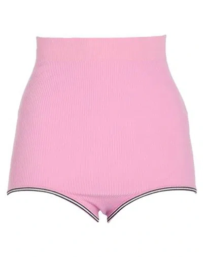 Jacquemus Woman Shorts & Bermuda Shorts Pink Size 6 Virgin Wool, Polyamide