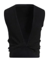 Jacquemus Woman Sweater Black Size 0 Cotton, Polyamide, Viscose In Black