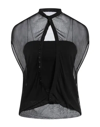 Jacquemus Woman Sweater Black Size 6 Viscose, Polyamide, Elastane