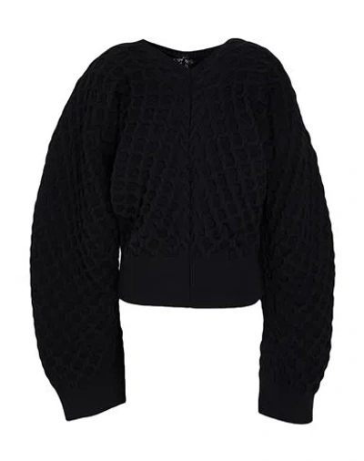 Jacquemus Woman Sweater Black Size 8 Polyamide