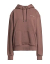 Jacquemus Woman Sweatshirt Brown Size S Cotton