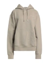 Jacquemus Woman Sweatshirt Sage Green Size S Cotton