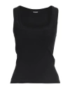 Jacquemus Black Les Classiques 'le Débardeur Gros Grain' Tank Top In Black