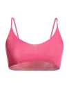 Jacquemus Spaghetti Strap Top In Pink