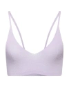 Jacquemus Woman Top Lilac Size L Viscose, Polyester, Polyamide In Purple
