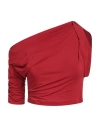 Jacquemus Le Haut Drapeado In Red
