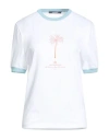 Jacquemus Woman T-shirt White Size Xxl Cotton, Elastane In Multi