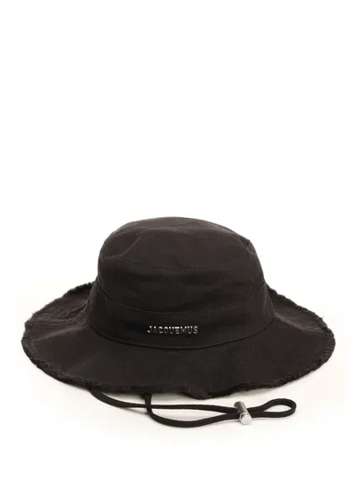 Jacquemus Women "artichaut" Bucket Hat In Black