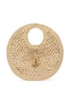 Jacquemus Le Petit Rond Raffia Shoulder Bag