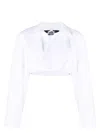 Jacquemus Women La Chemise Bahia Courte Shirt In White