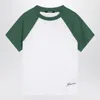 Jacquemus Cotton Blend T-shirt With Contrasting Raglan Sleeves