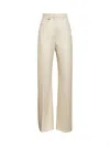 Jacquemus Women Beige The Sauge Pants In Neutral