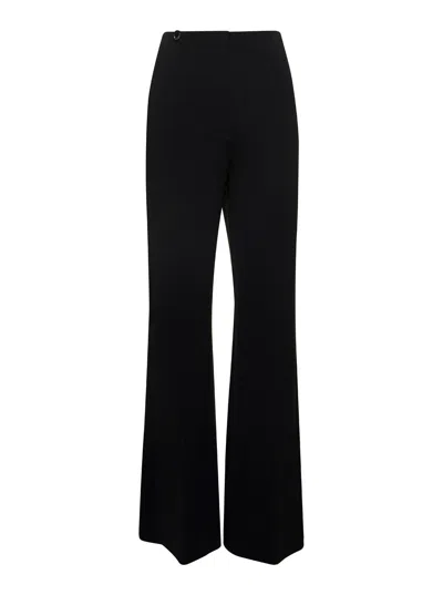 Jacquemus Women Black 'le Pantalon Apollo' In Acetate Woman