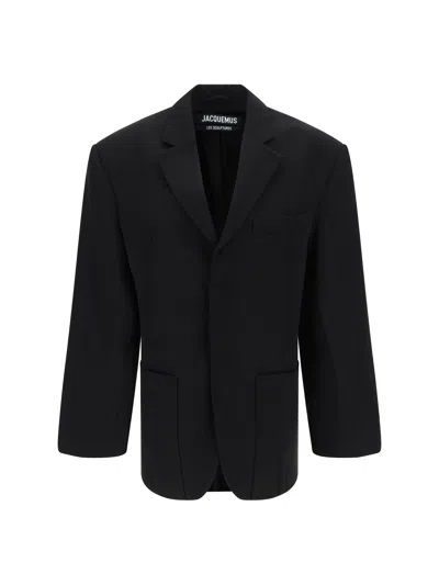 Jacquemus Women Blazer Jacket In Black