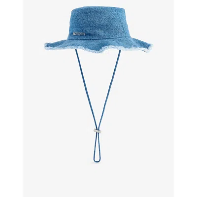 Jacquemus Le Bob Artichaut Denim Hat In Blue