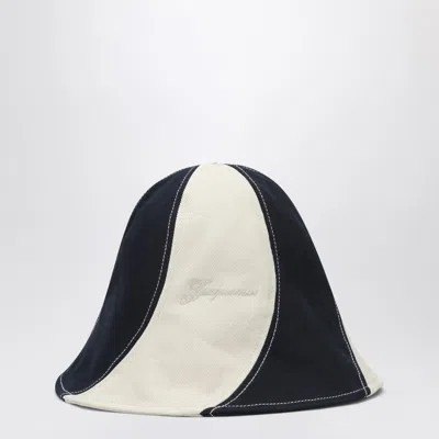 Jacquemus Women's Bob Hat Gelato In Navy And Canvas