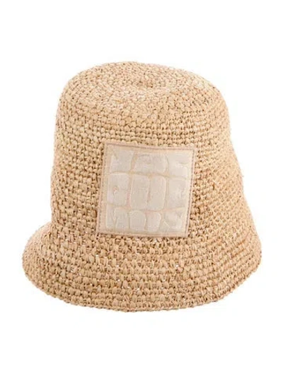 Pre-owned Jacquemus Women's Bucket Hat In Neutral