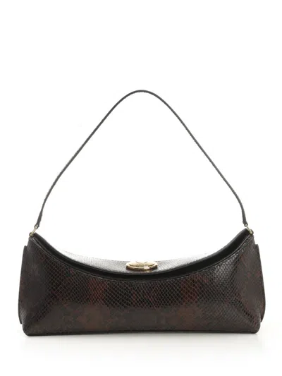 Jacquemus Women "calisso" Leather  Bag In Brown