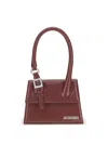 Jacquemus Women Chiquito Handbag With Buckle In Brown
