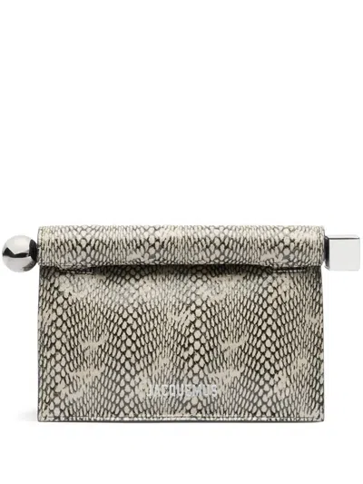 JACQUEMUS JACQUEMUS WOMEN CLUTCH ROND CARRÉ