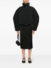 Jacquemus Coats Black In Black