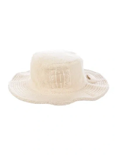 Pre-owned Jacquemus Women's Cotton Bucket Hat In Neutral