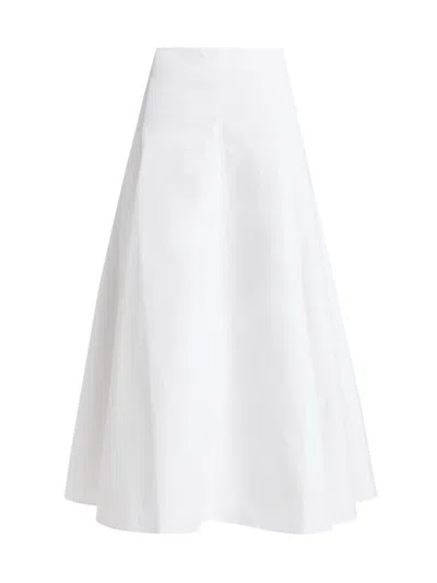 JACQUEMUS WOMEN'S COTTON MIDI-SKIRT