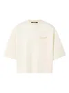 Jacquemus Short Sleeve Crew Neck Top In White