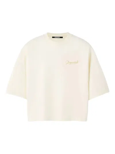 JACQUEMUS JACQUEMUS WOMEN CROPPED T-SHIRT