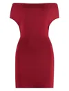 Jacquemus Red Les Sculptures 'la Robe Cubista' Minidress In Red