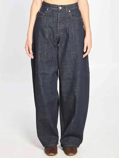 JACQUEMUS JACQUEMUS WOMEN DE-NIMES OVALO DENIM PANTS