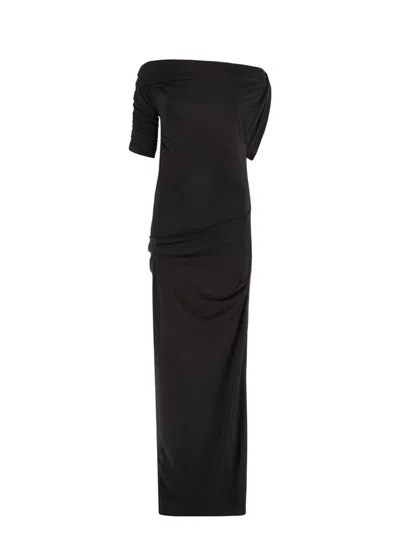 JACQUEMUS WOMEN'S DRAPEADO DRAPED DRESS