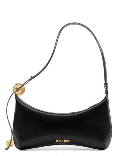 Jacquemus Women's Elegant Lamb Leather Shoulder Bag