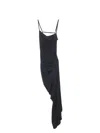 Jacquemus Women La Robe Saudade Longue Dress In Black