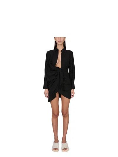 Jacquemus Women's Elegant Viscose Blend Dress