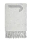 Jacquemus Patterned Scarf In Gray