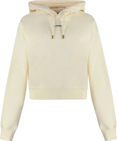 JACQUEMUS WOMEN'S GROS GRAIN COTTON HOODIE