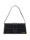 Jacquemus Le Bambino Small Leather Shoulder Bag In Black