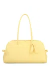 Jacquemus Shoulder Bag 'the Turismo' In Yellow Leather In Yellow